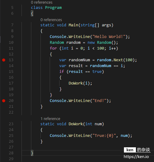 VS Code调试.NET Core代码